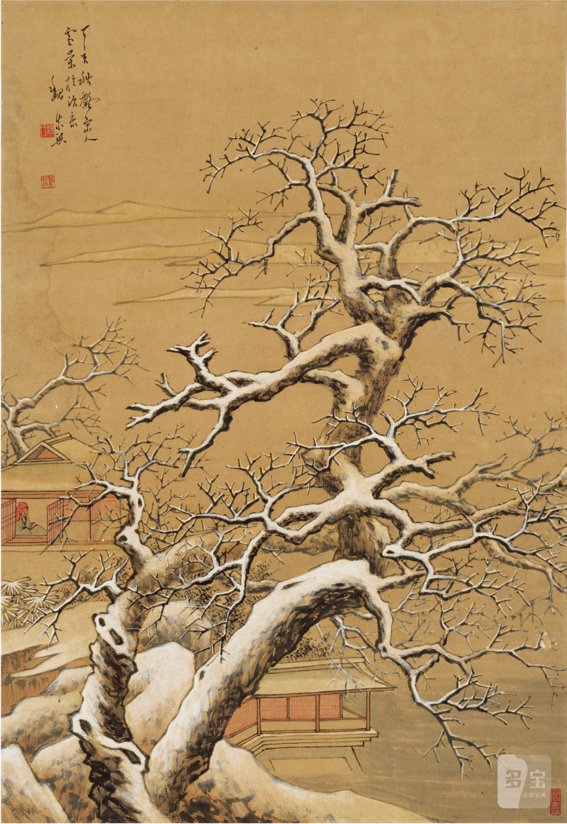 魏紫熙（1915～2002）拟宋人雪景